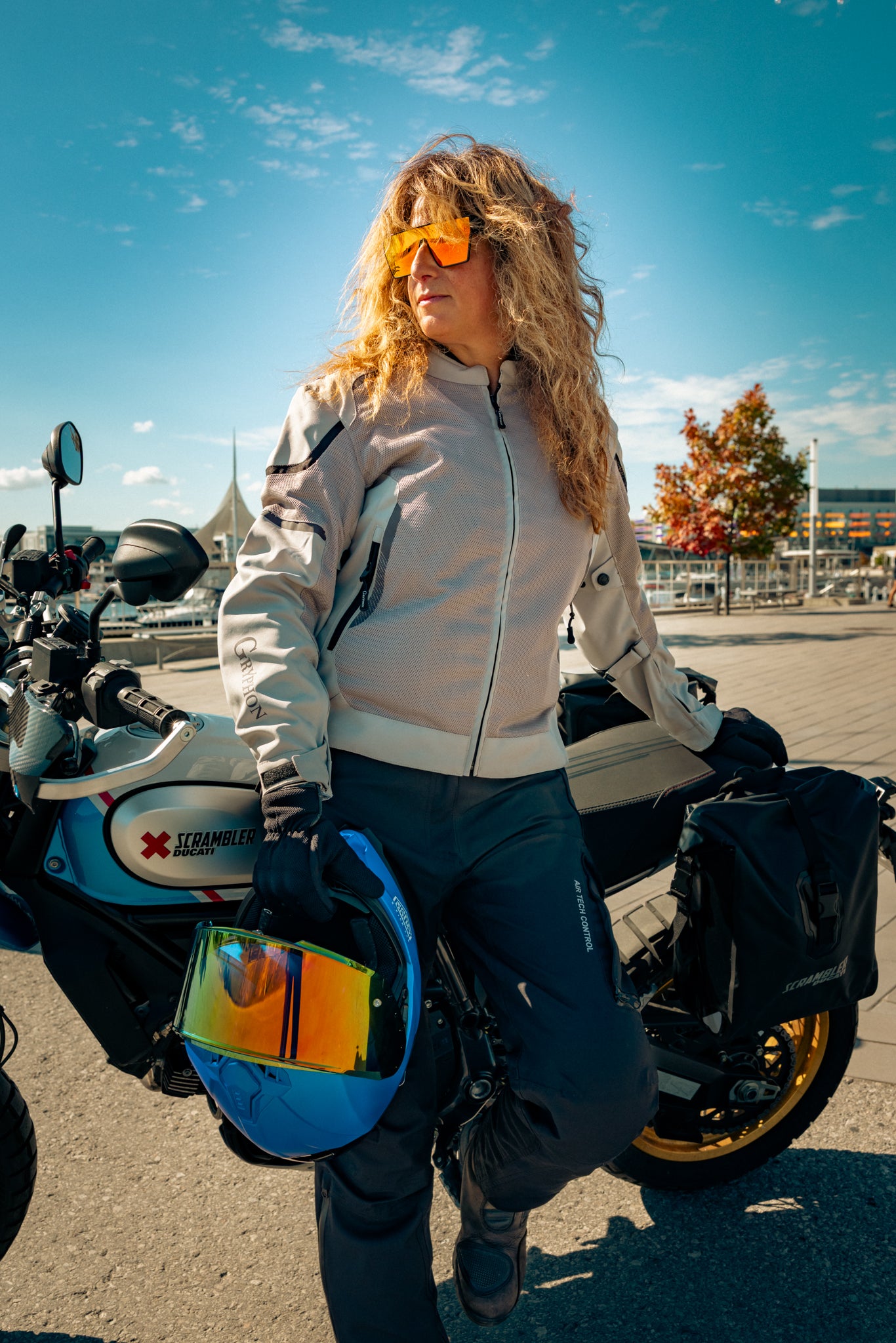 Gryphon Women's Aqua Air Mesh Motorcycle Jacket