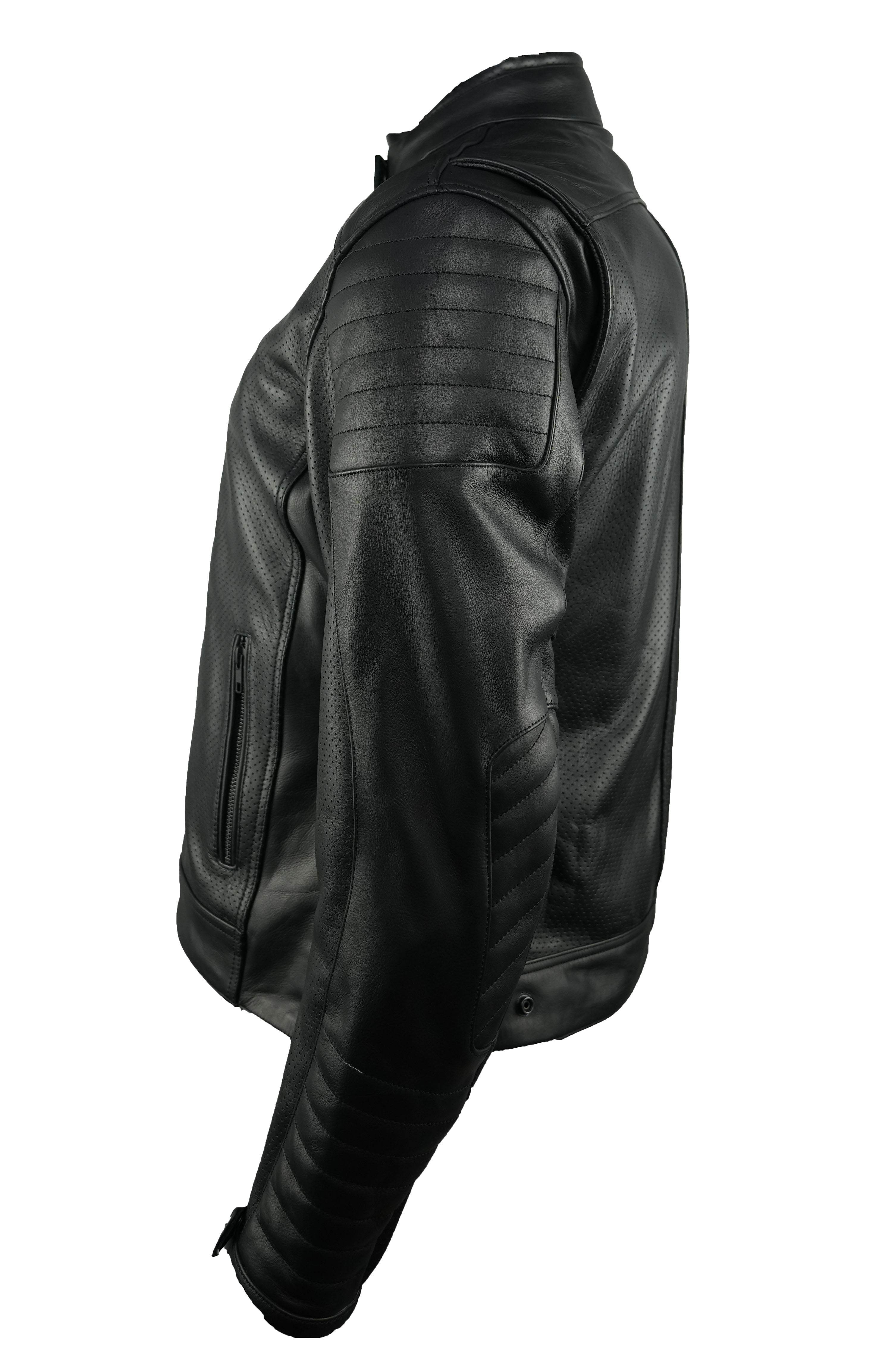 Men's Black Hills Perforated Leather Jacket