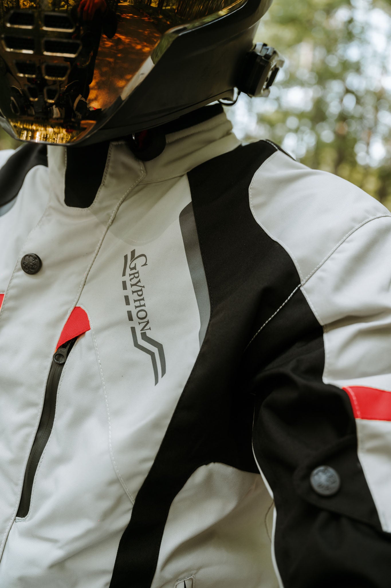 Gryphon Men's Blue Ridge Waterproof Motorcycle Jacket