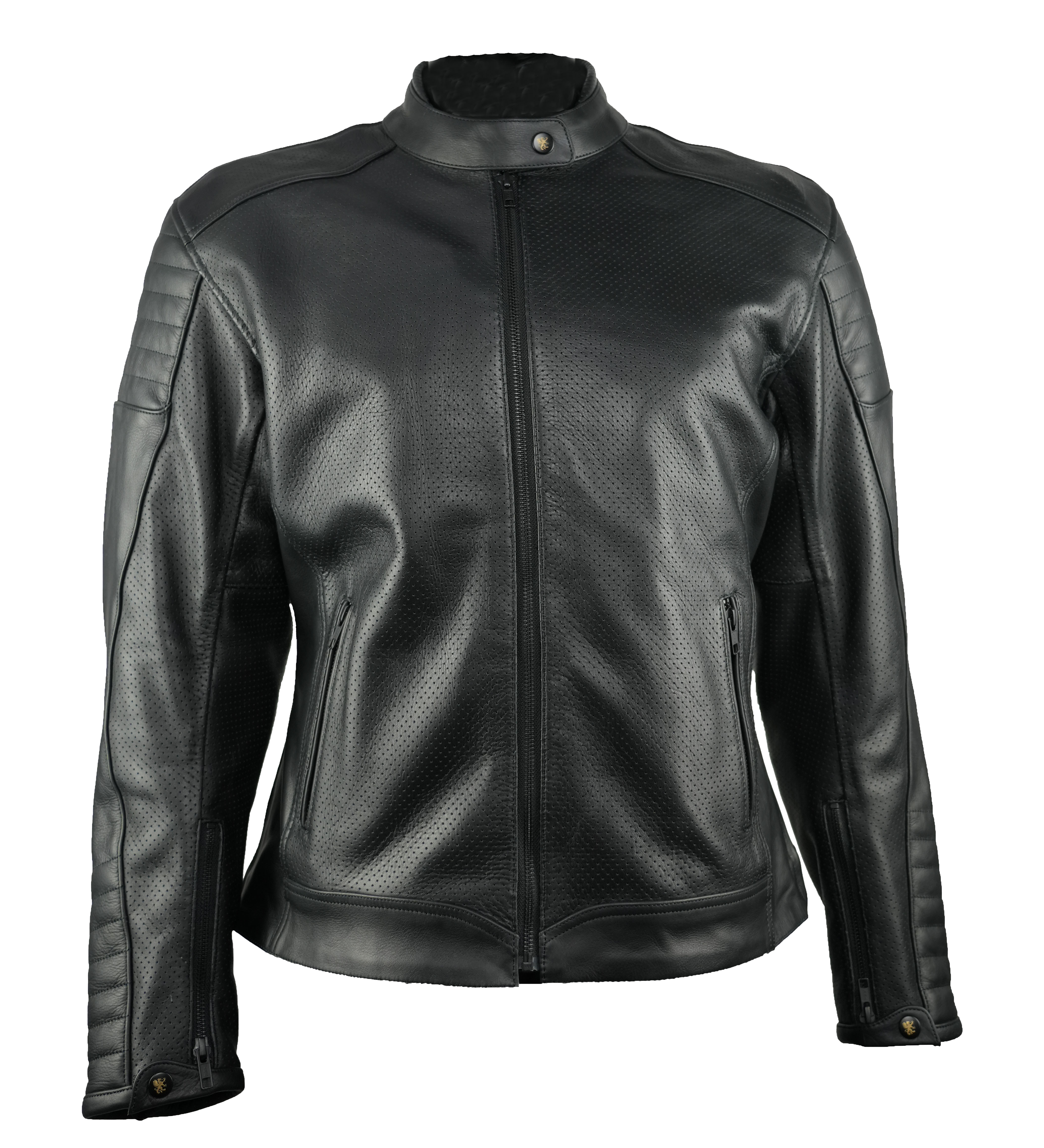 Women's Black Hills Perforated Leather Jacket